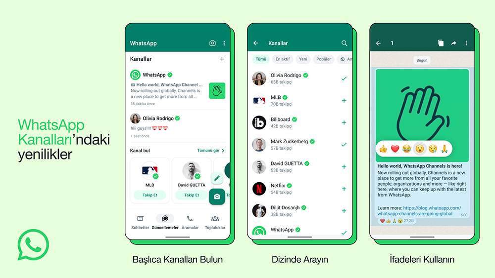 Turkish WhatsApp Channels Global Launch