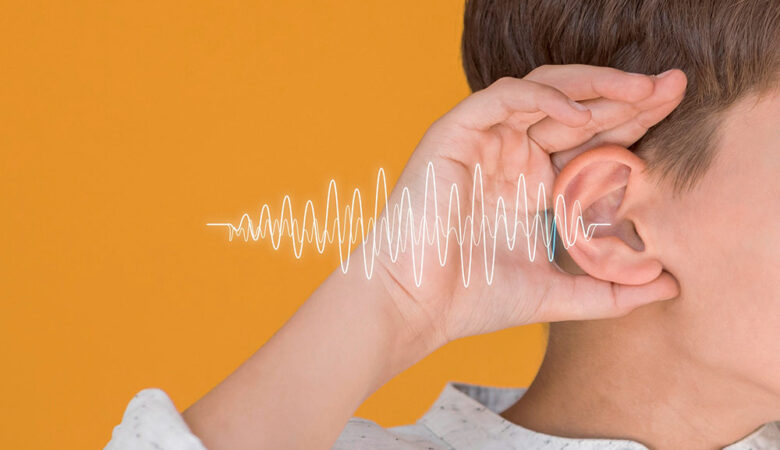 hearing issues collage design