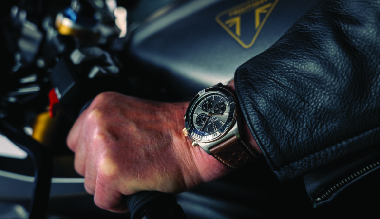 Breitling Chronomat B01 42 Triumph Ref. TB0134101M1X1 CMYK scaled